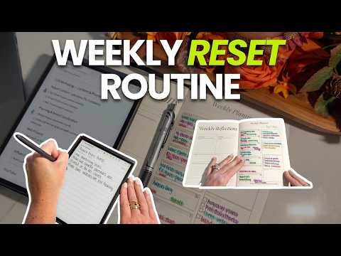 The Sunday Reset That Stops the Overwhelm Before It Starts