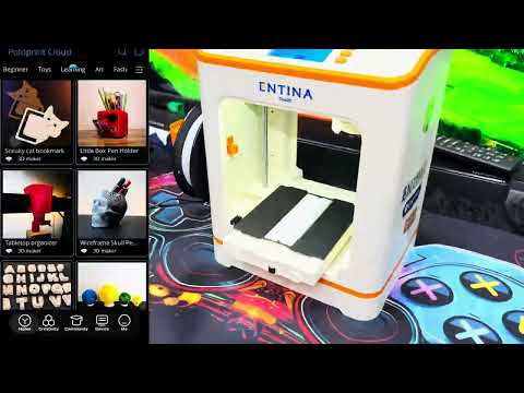 A Tiny 3D Printer That Works like Magic! The Entina Tina2C