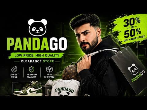 Pandago Review 🔥 Best China Clearance Store? 30%-50% OFF Shoes, Clothes & Blind Boxes