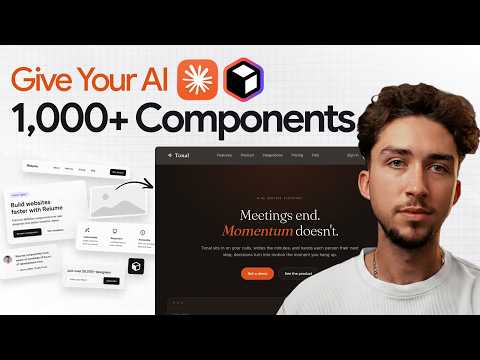 I Gave Claude Access to 1,000+ Real Web Components (Relume Library MCP)